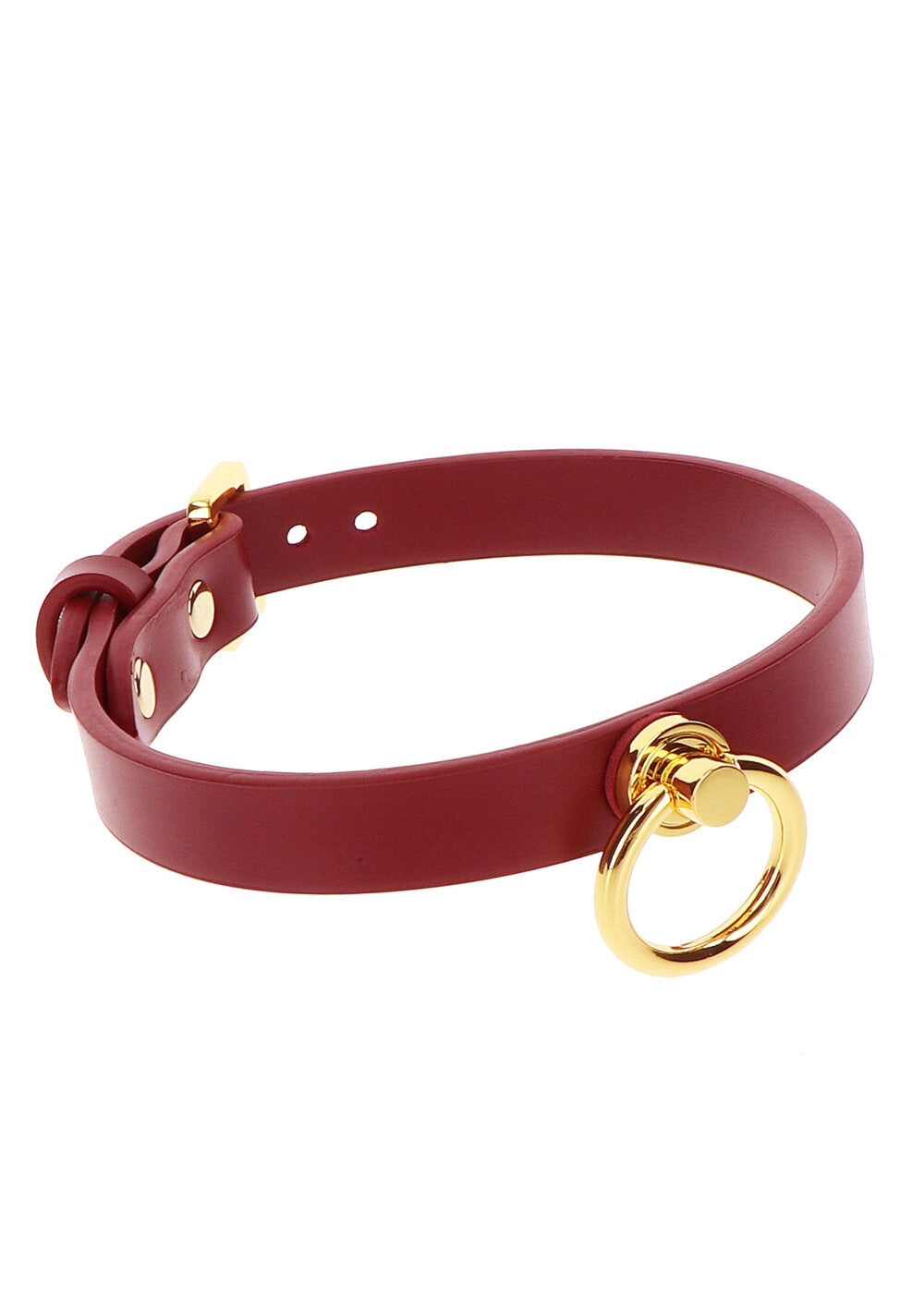 Taboom Bondage in Luxury O-Ring Collar