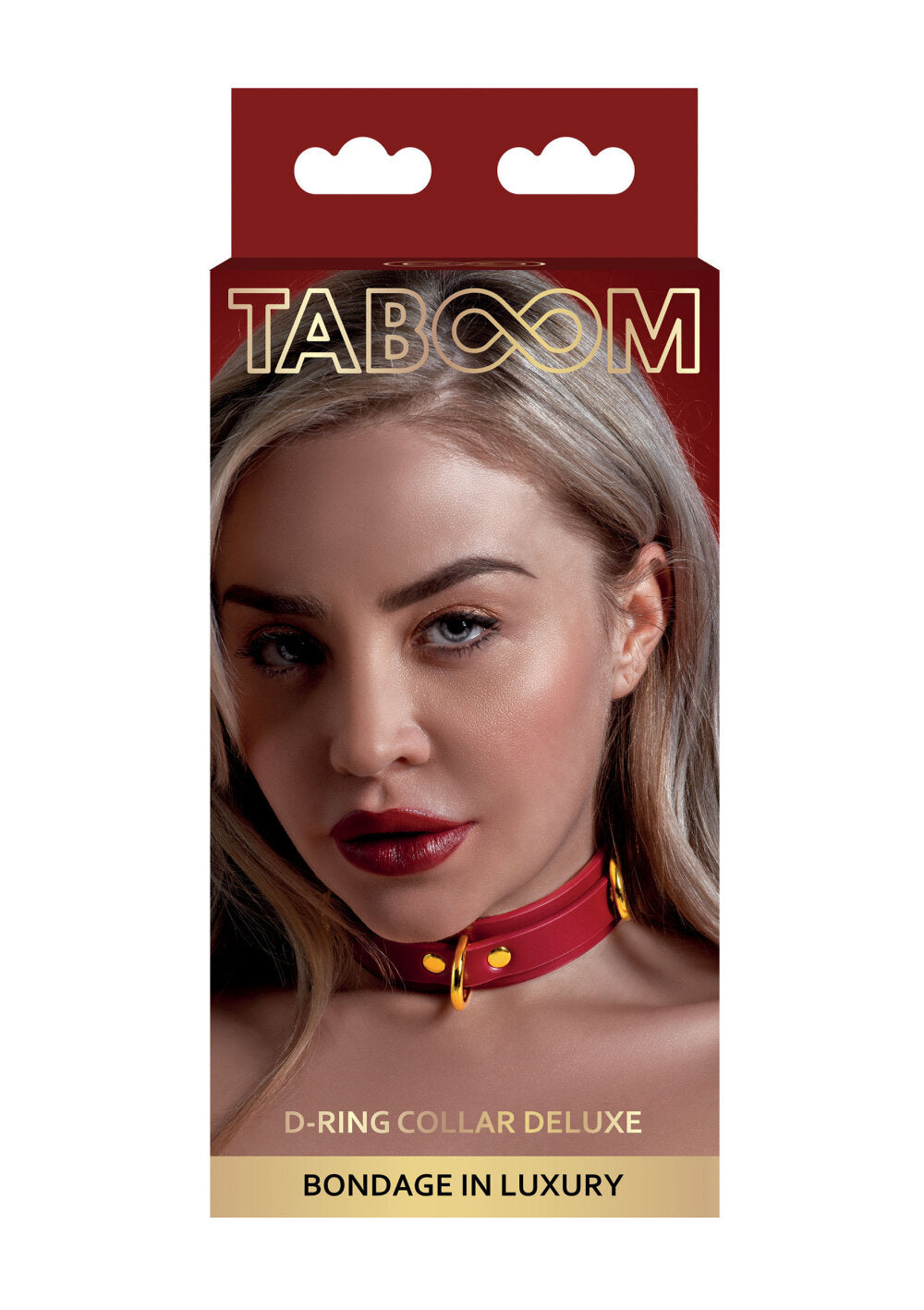 Taboom Bondage in Luxury D-Ring Collar Deluxe