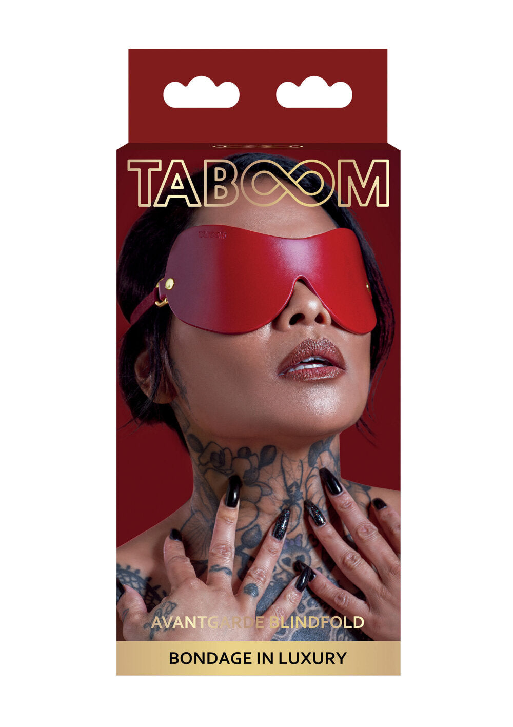 Taboom Bondage in Luxury Avantgarde Blindfold