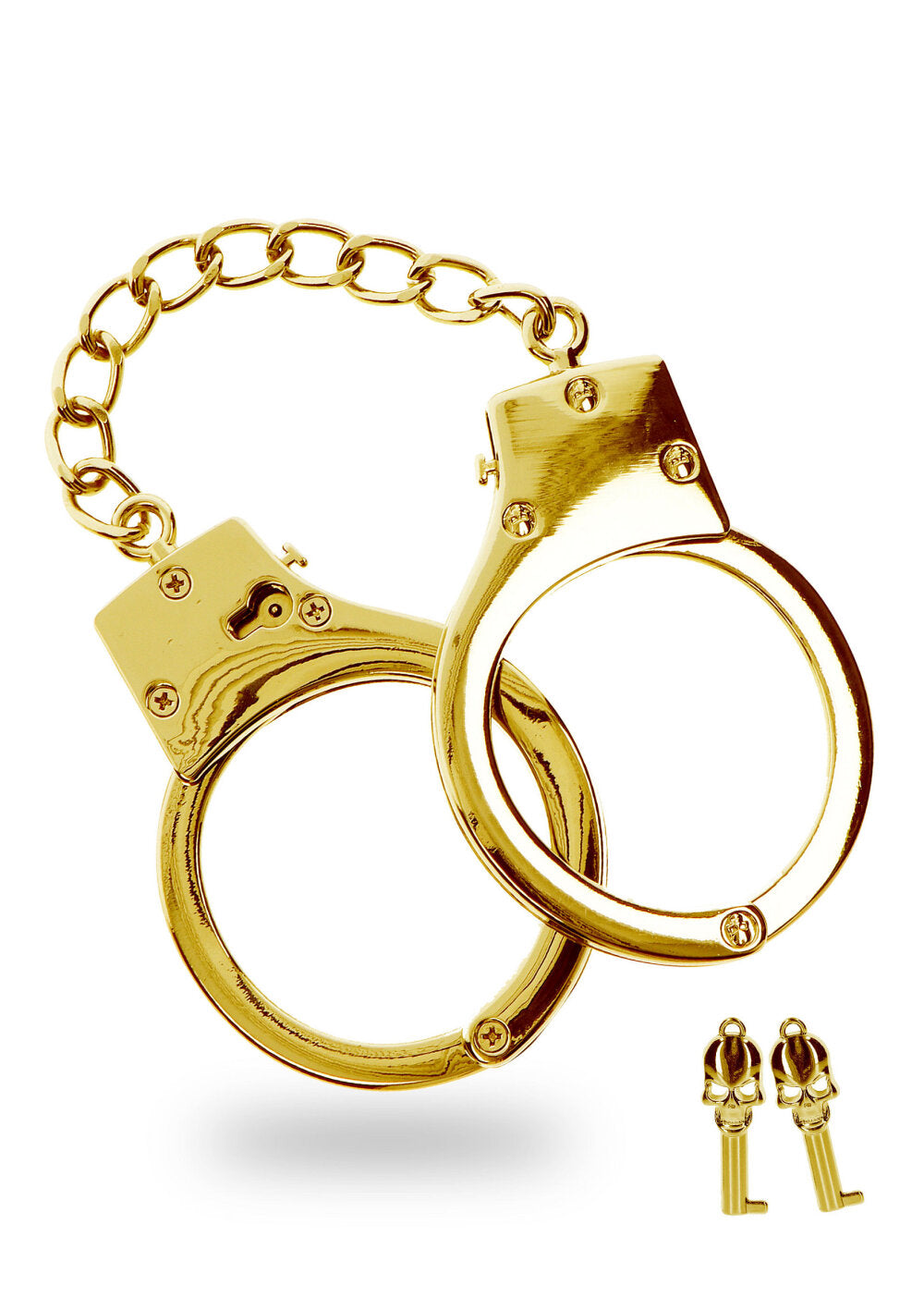 Taboom Bondage in Luxury Gold Plated BDSM Handcuffs