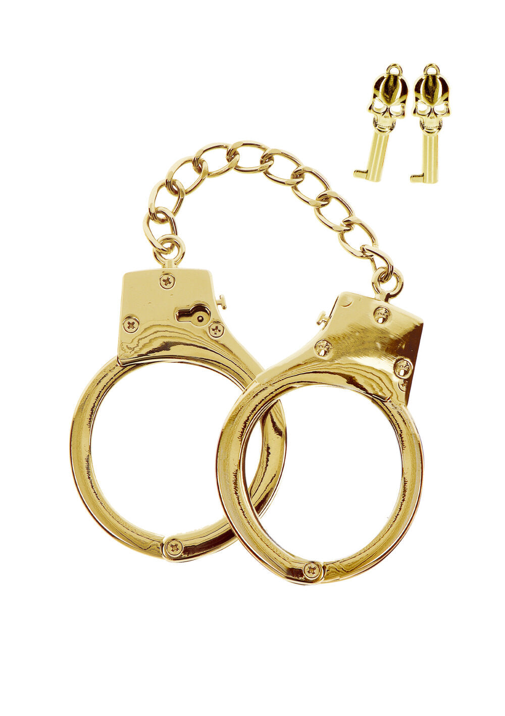 Taboom Bondage in Luxury Gold Plated BDSM Handcuffs