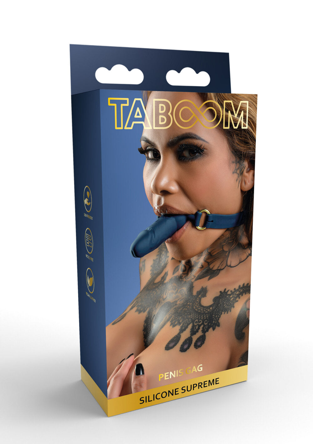 Taboom Silicone Supreme Penis Ball Gag