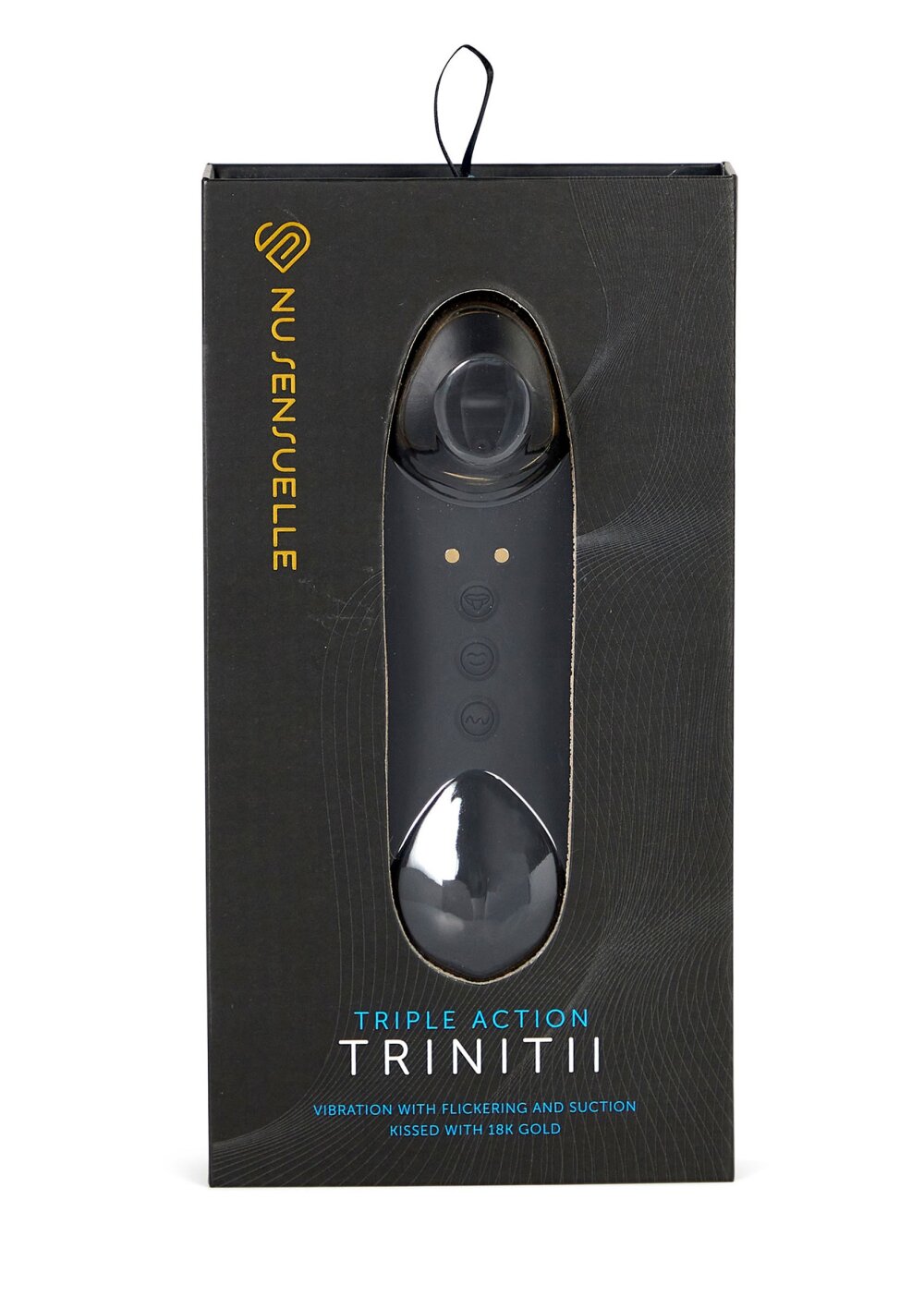 Nu Sensuelle Trinitii 3in1 Tongue 18K Gold