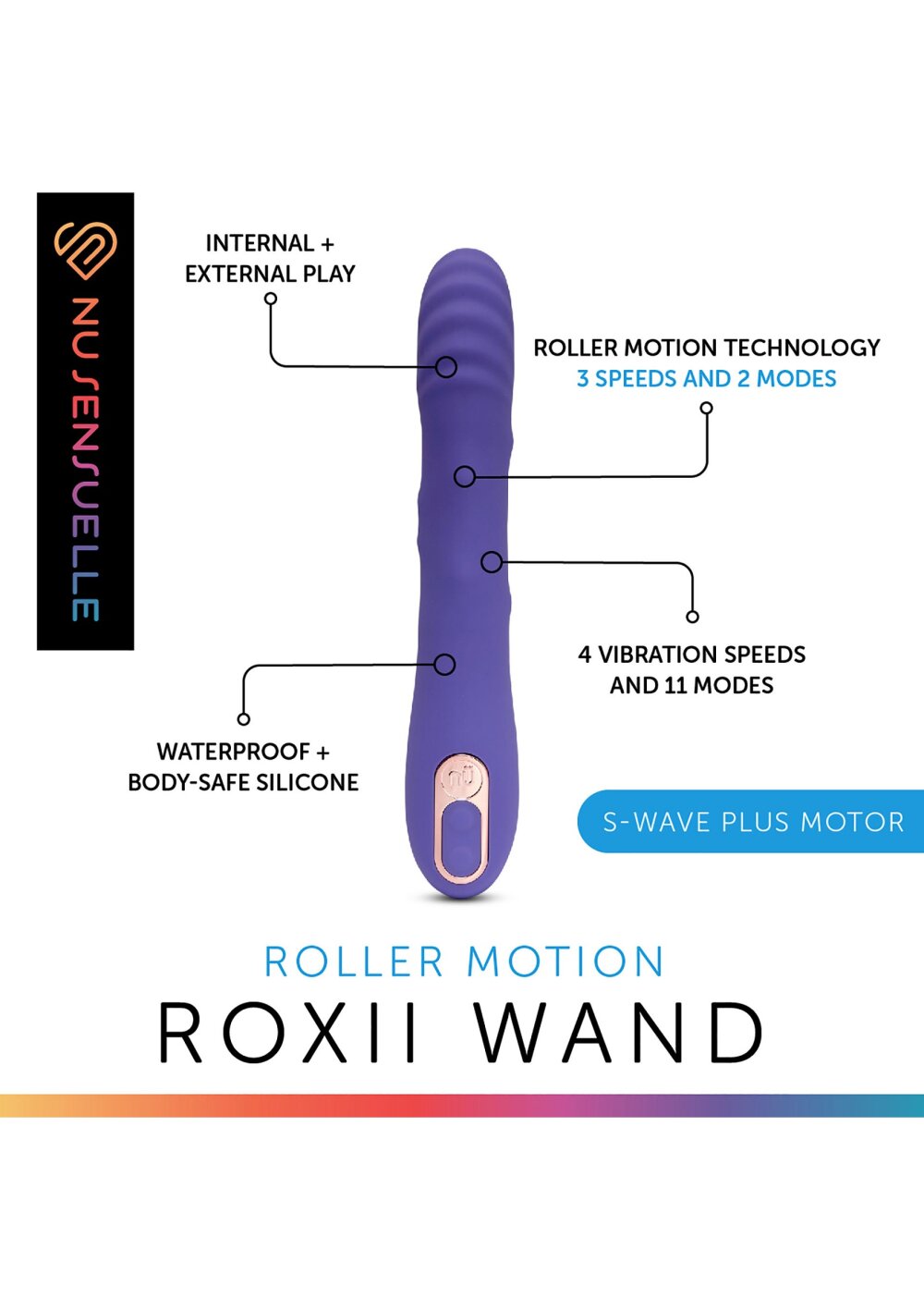 Nu Sensuelle Roxii Roller Motion Wand