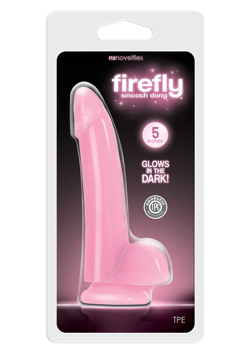 NS Novelties Firefly Smooth Glowing Dong 5'