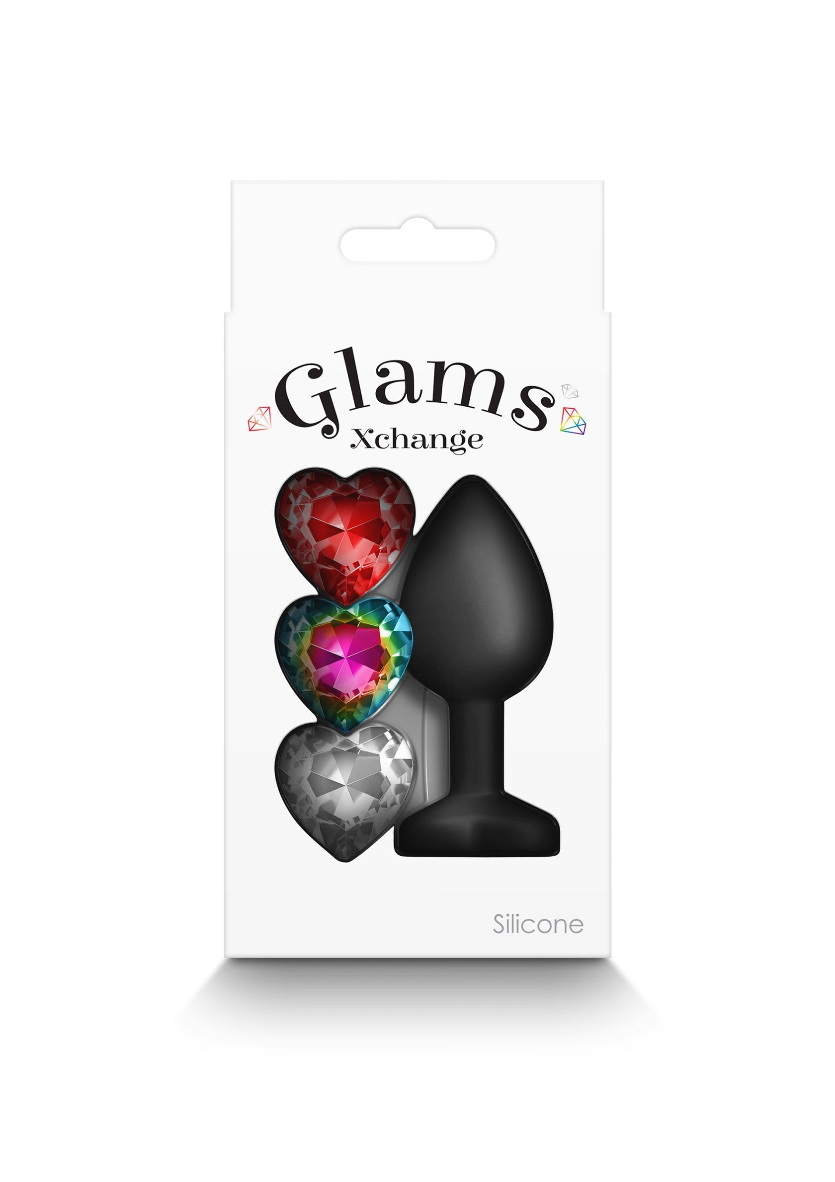 NS Novelties Glams Xchange Heart Small