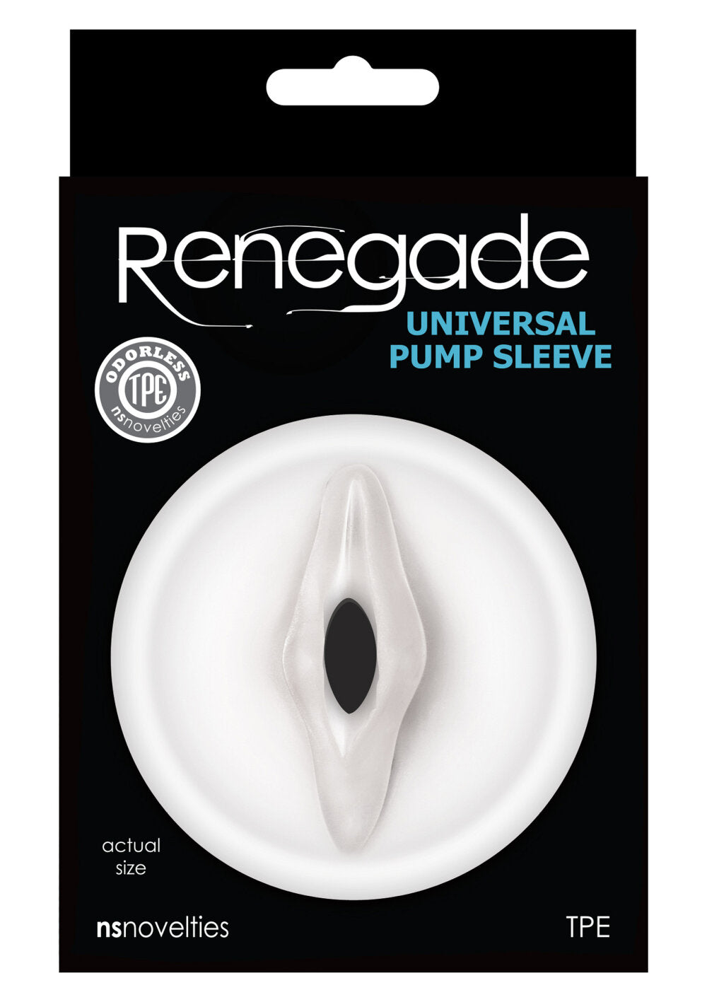 NS Novelties Renegade Universal Pump Sleeve Vagina