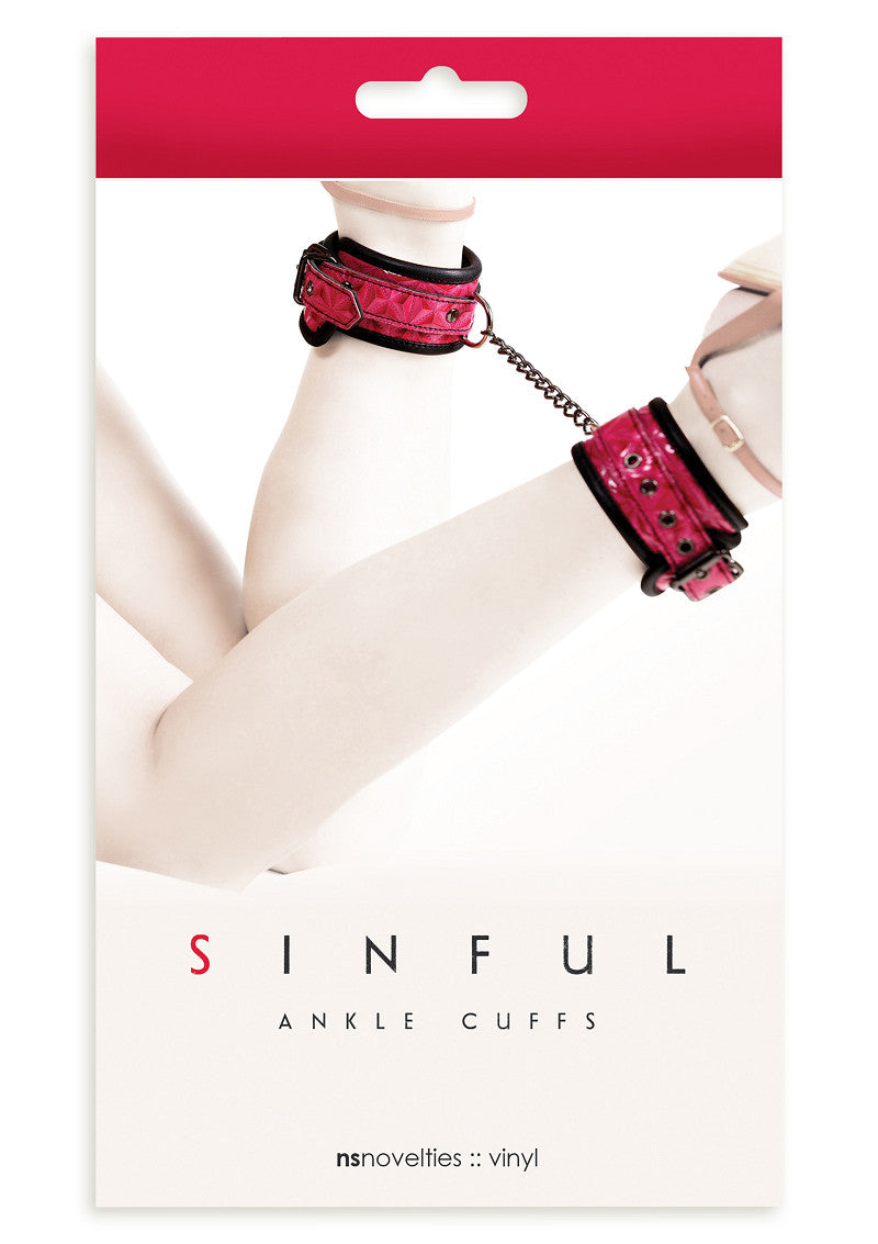 NS Novelties Sinful Ankle Cuffs