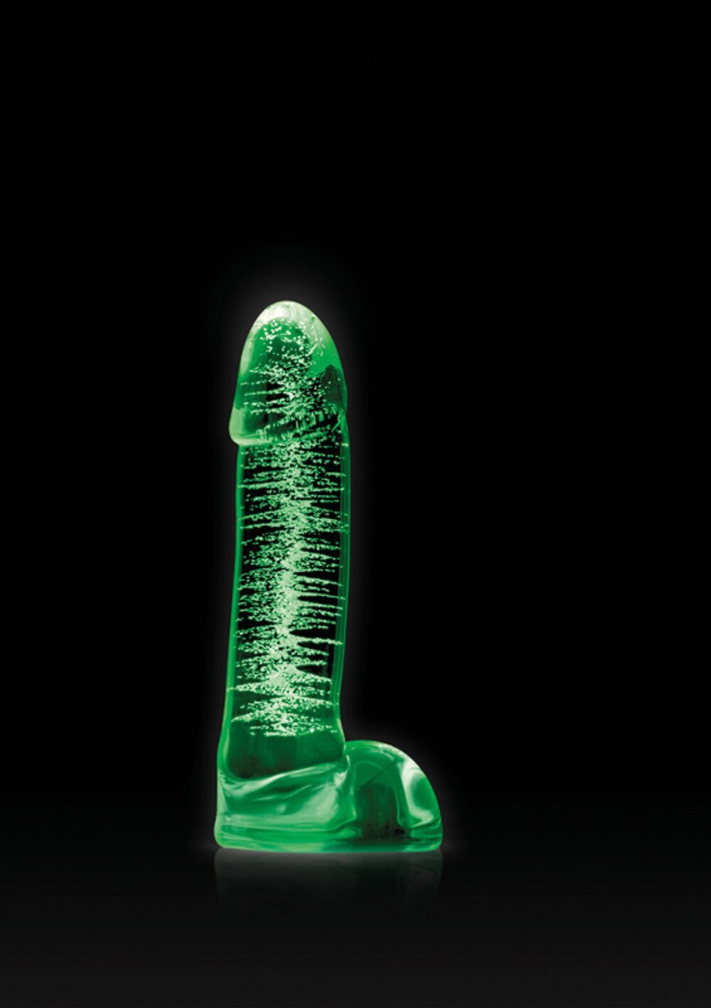 NS Novelties Firefly Glass Smooth Ballsey 4' Dildo