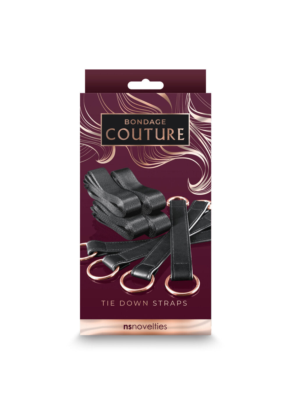 NS Novelties Bondage Couture Tie Down Straps