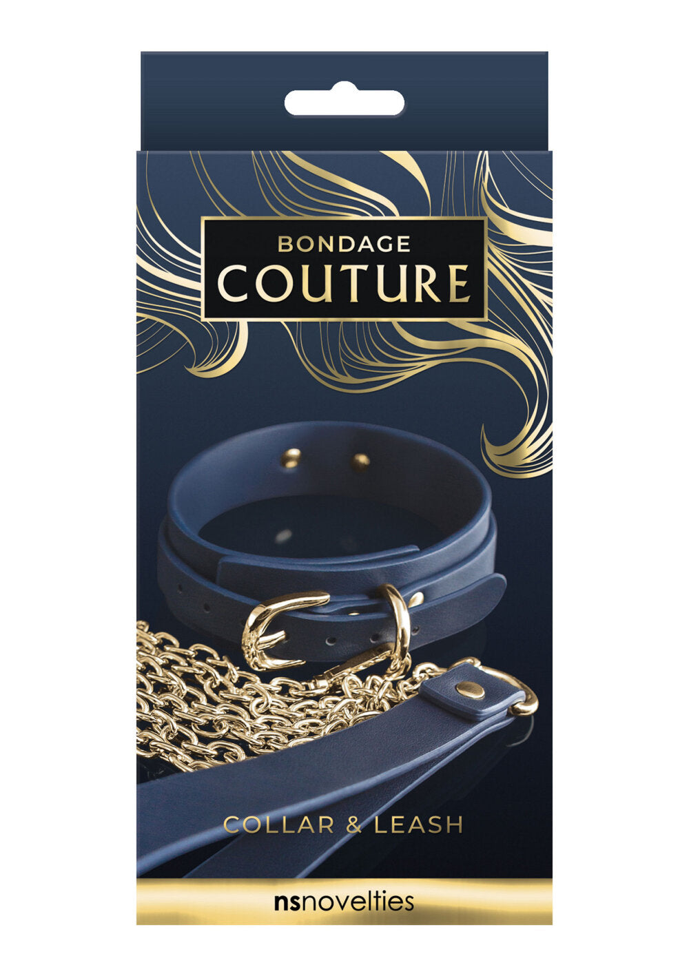 NS Novelties Bondage Couture Collar and Leash