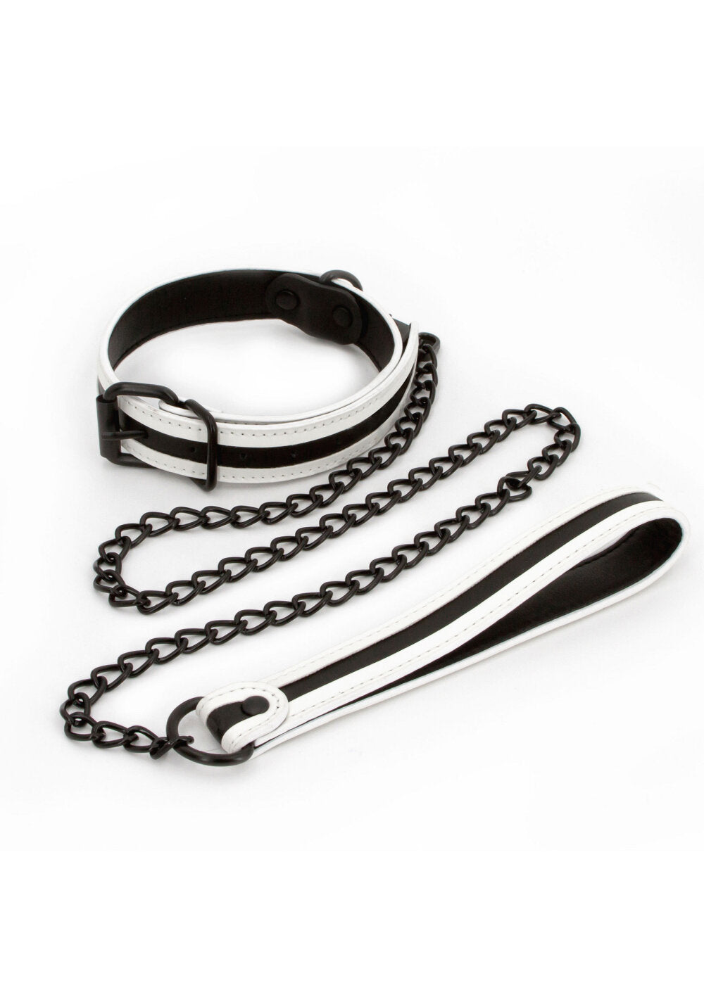 NS Novelties GLO Bondage Collar and Leash