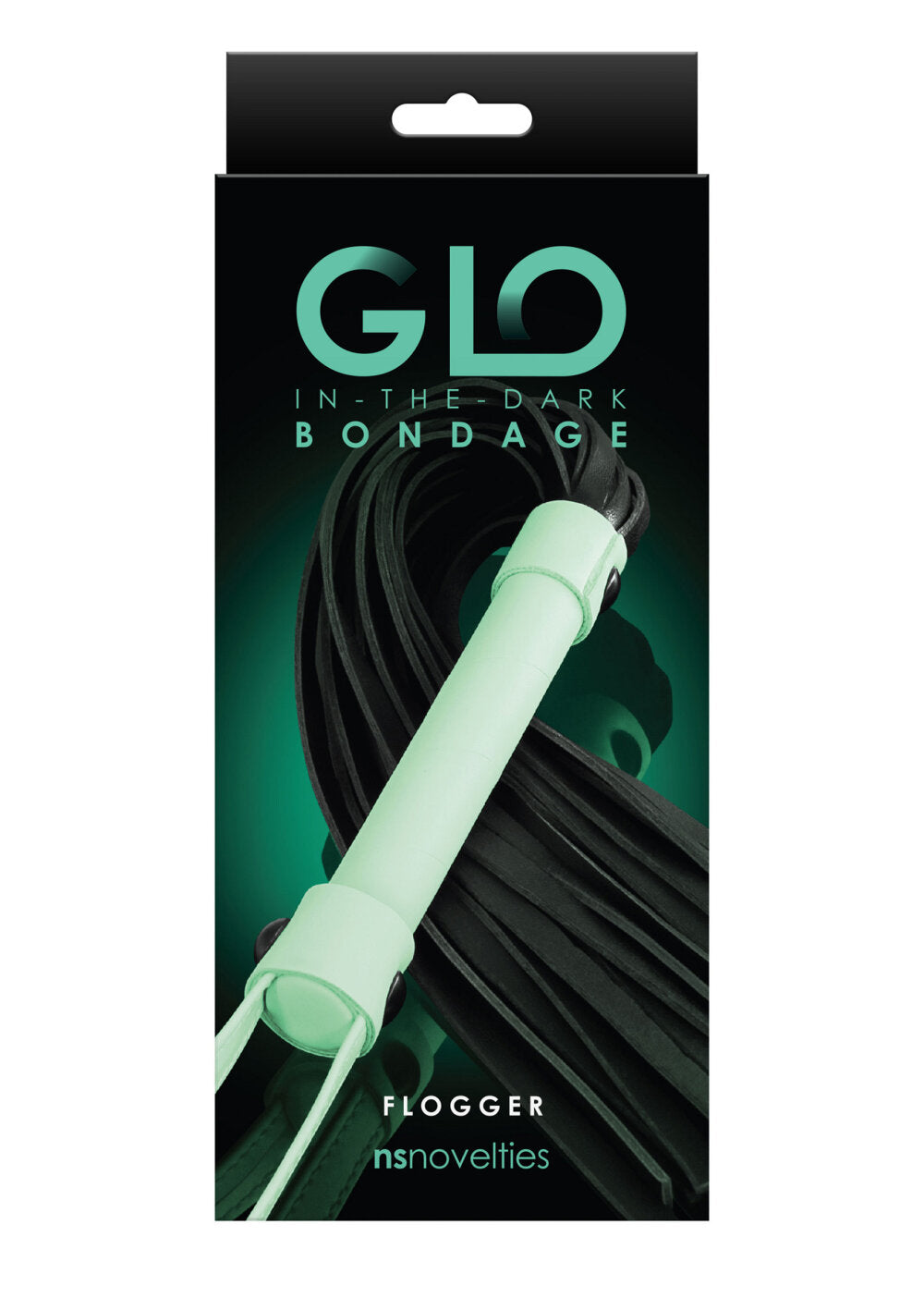 NS Novelties GLOW Bondage Flogger