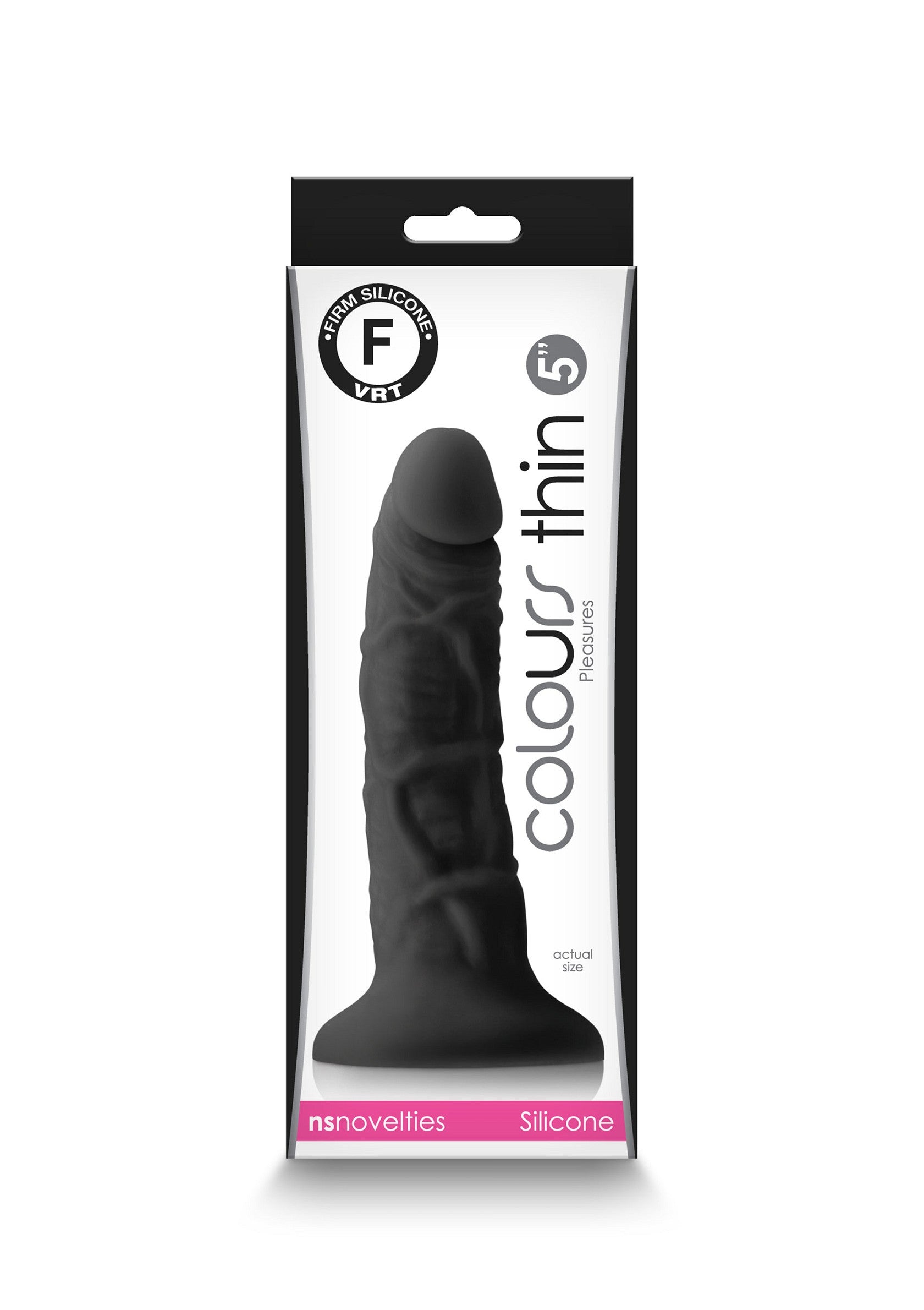 NS Novelties Colours Pleasures Thin 5' Dildo