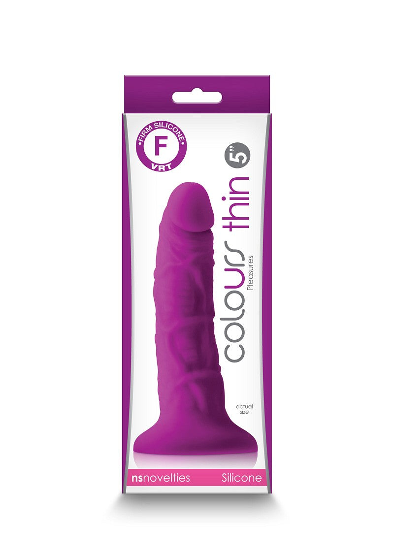 NS Novelties Colours Pleasures Thin 5' Dildo