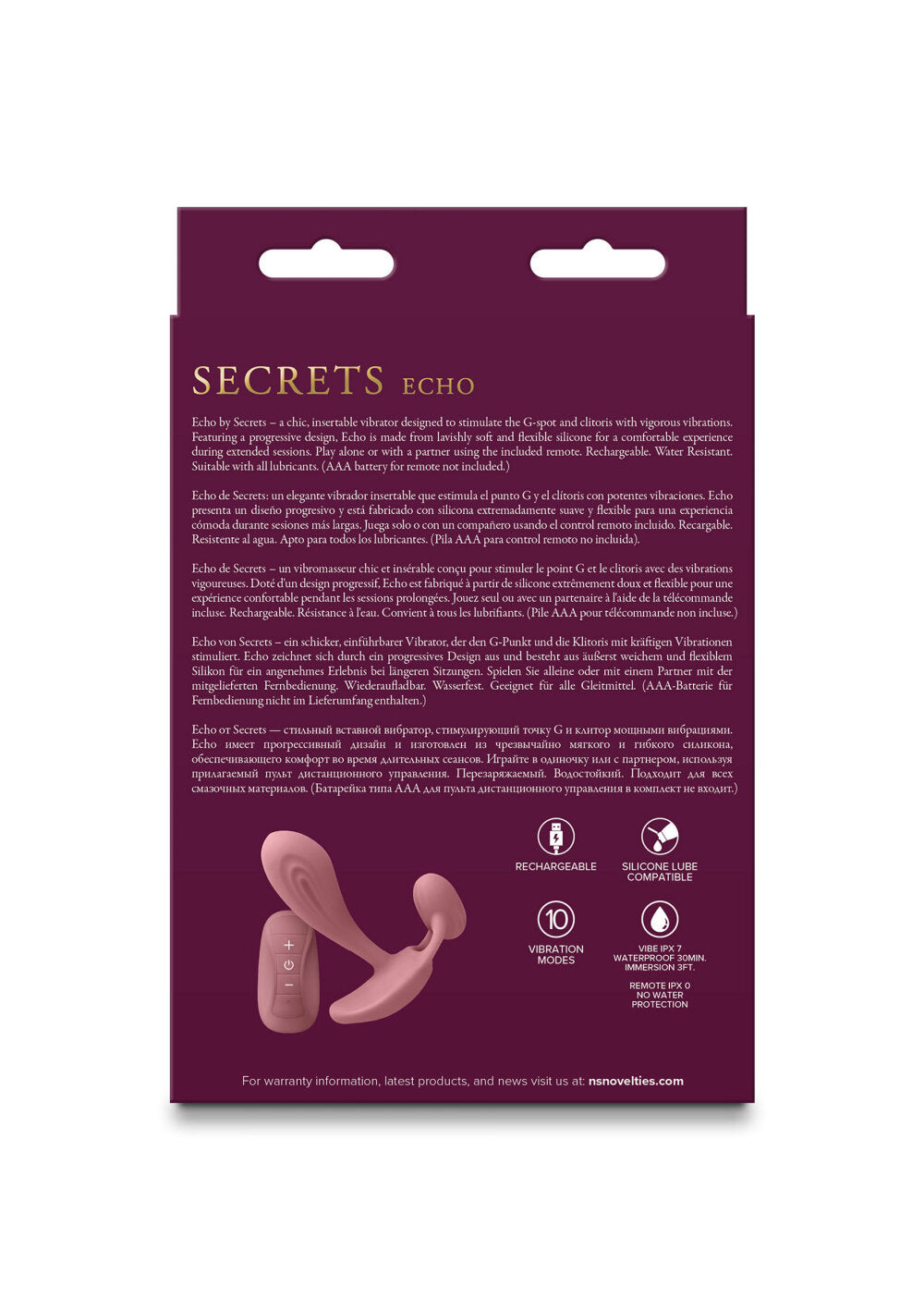 NS Novelties Secrets Echo