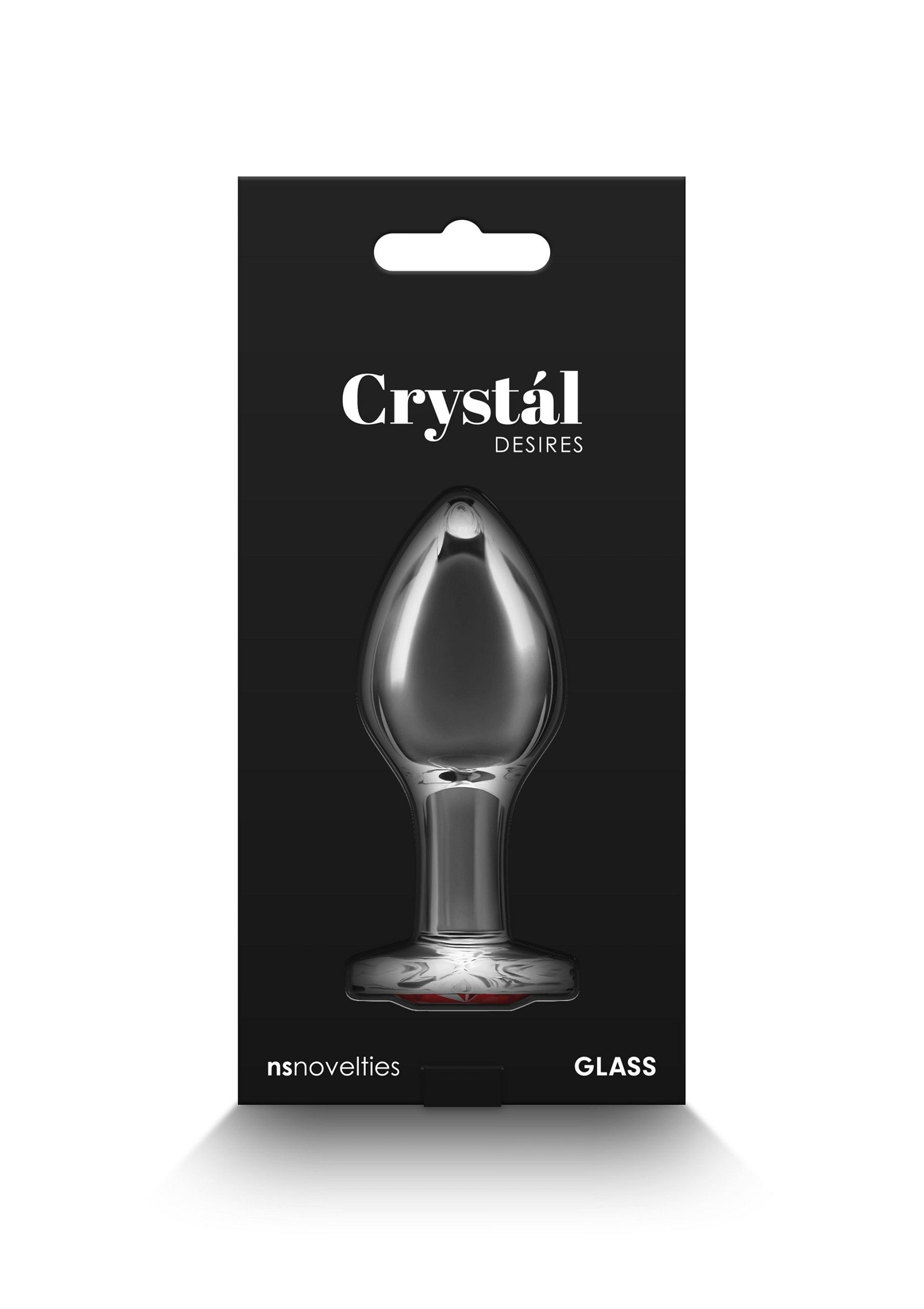 NS Novelties Crystal Desires Red Heart Medium