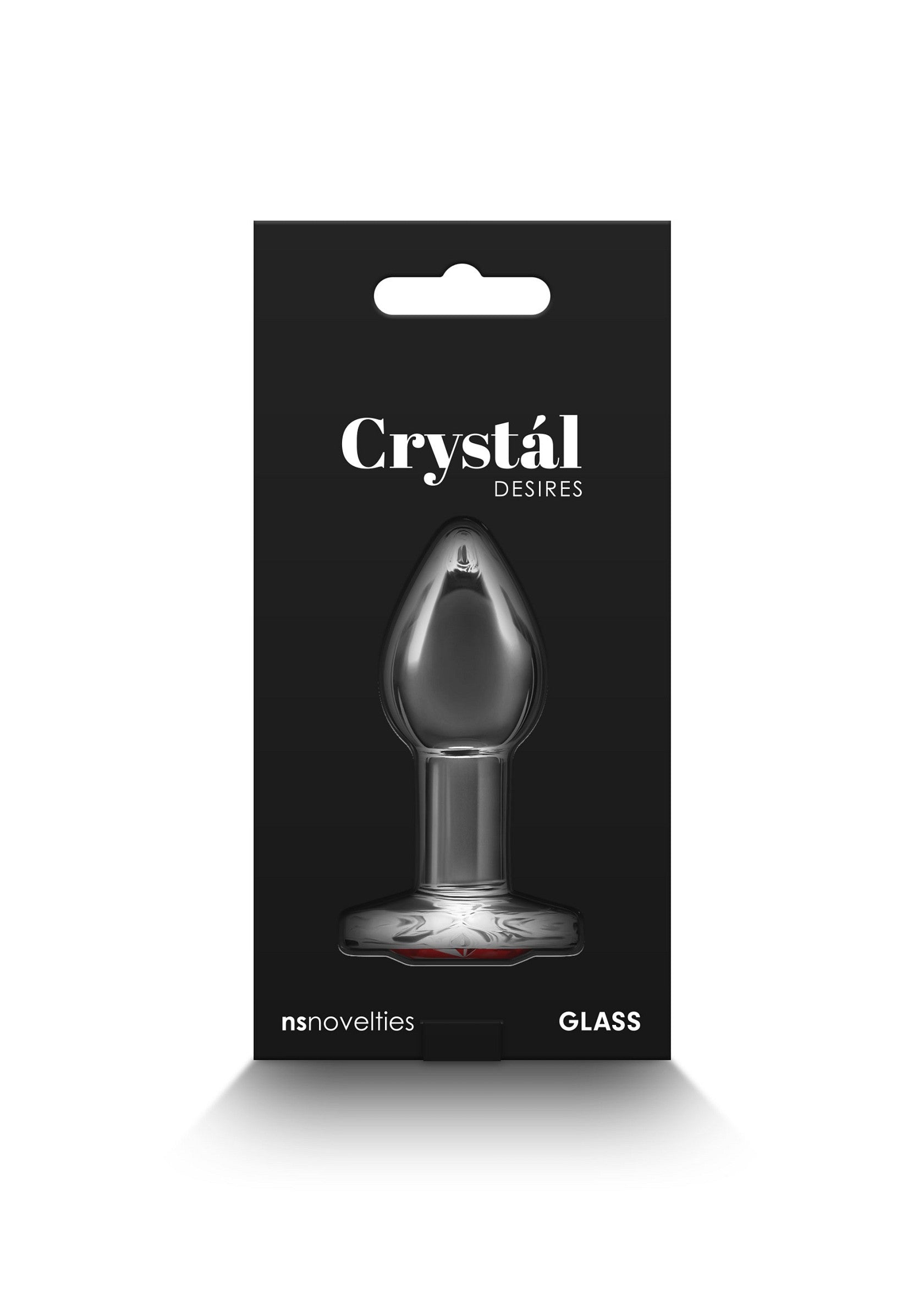 NS Novelties Crystal Desires Red Heart Small