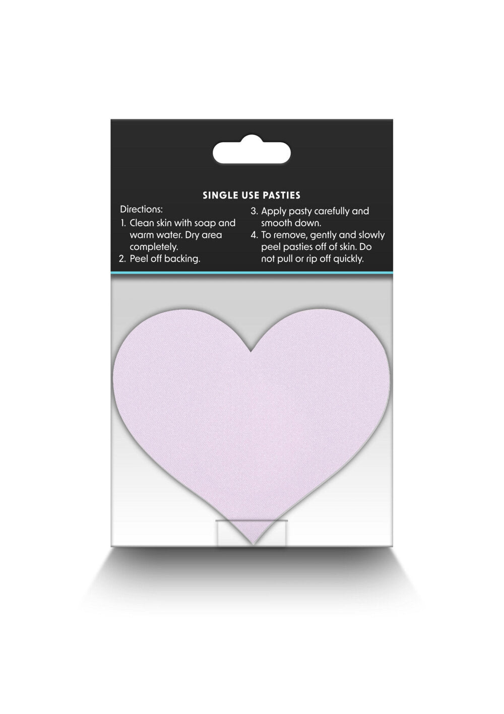 NS Novelties Pretty Pasties Heart II Assorted 4 Pair