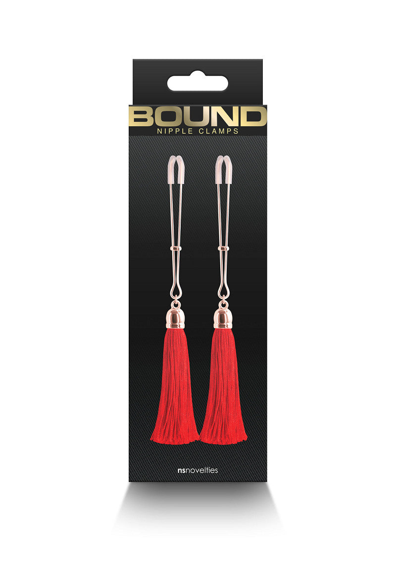 NS Novelties Bound Nipple Clamps T1