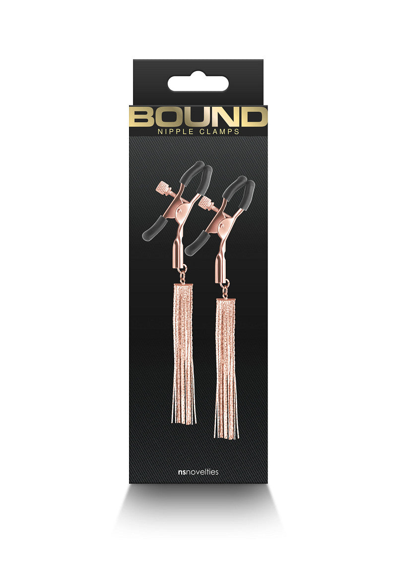 NS Novelties Bound Nipple Clamps D2