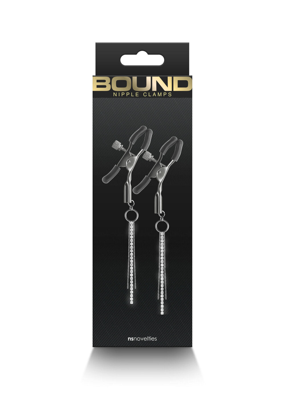 NS Novelties Bound Nipple Clamps D3