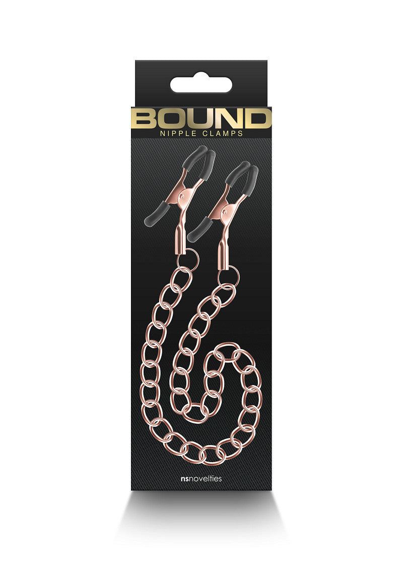 NS Novelties Bound Nipple Clamps DC2