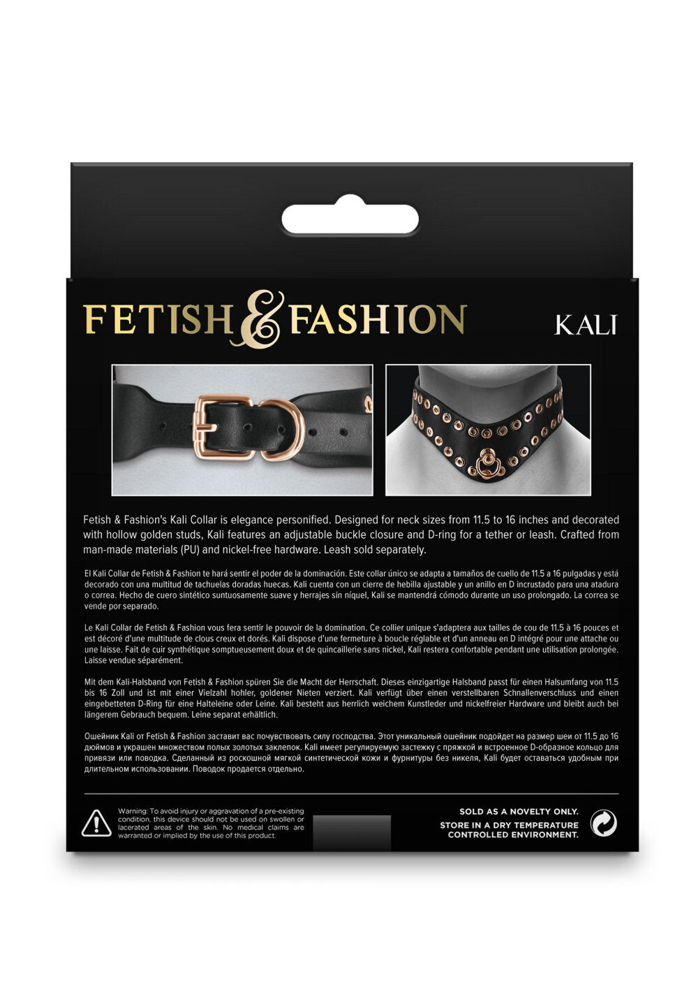 NS Novelties Fetish & Fashion Kali Collar