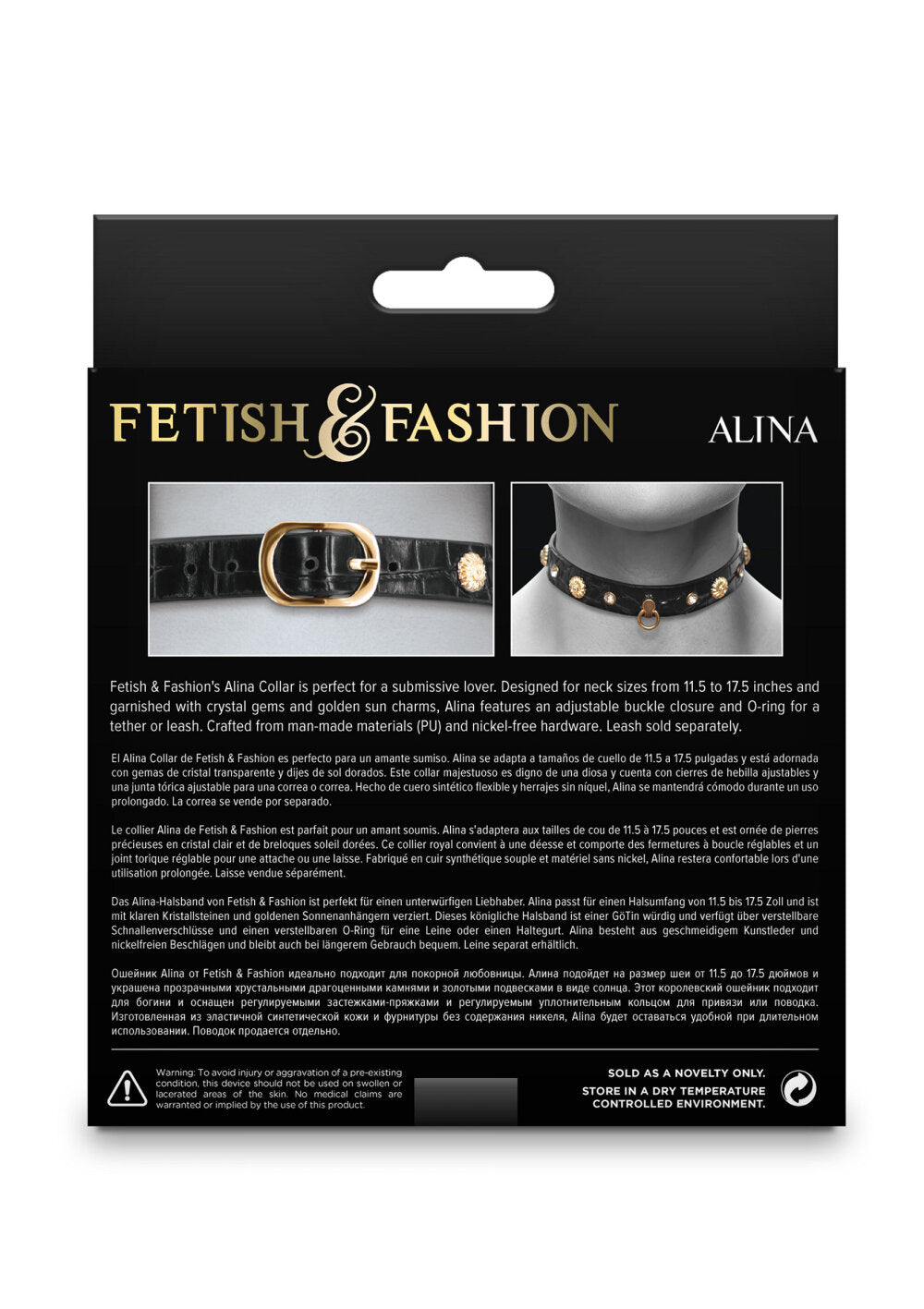 NS Novelties Fetish & Fashion Alina Collar