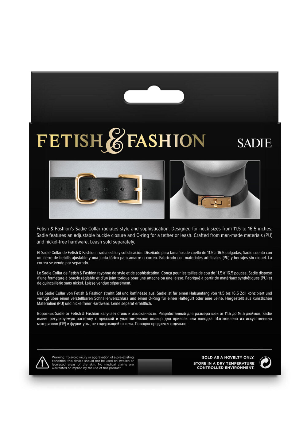 NS Novelties Fetish & Fashion Sadie Collar