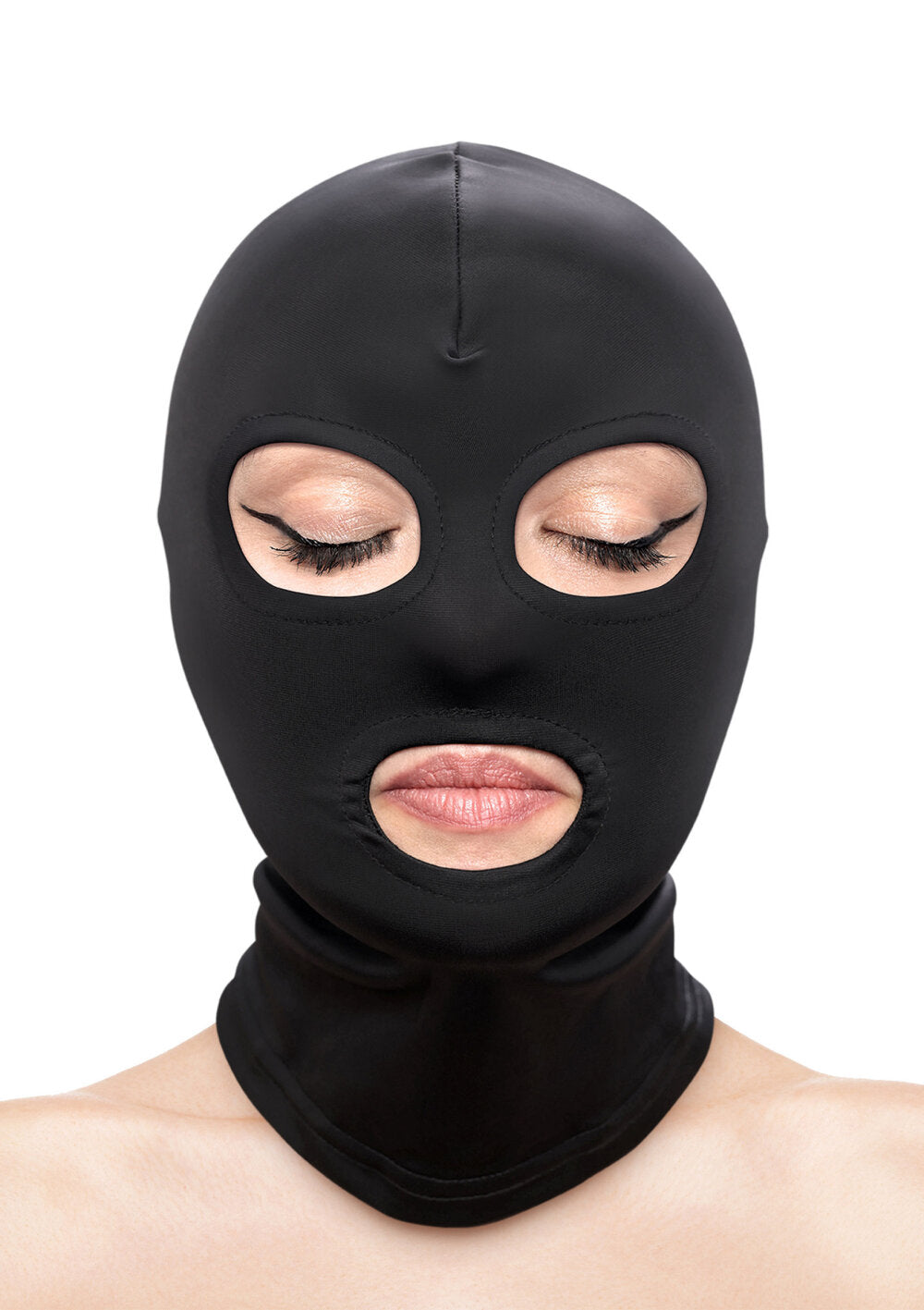 NS Novelties Fetish & Fashion Eyes & Mouth Hood