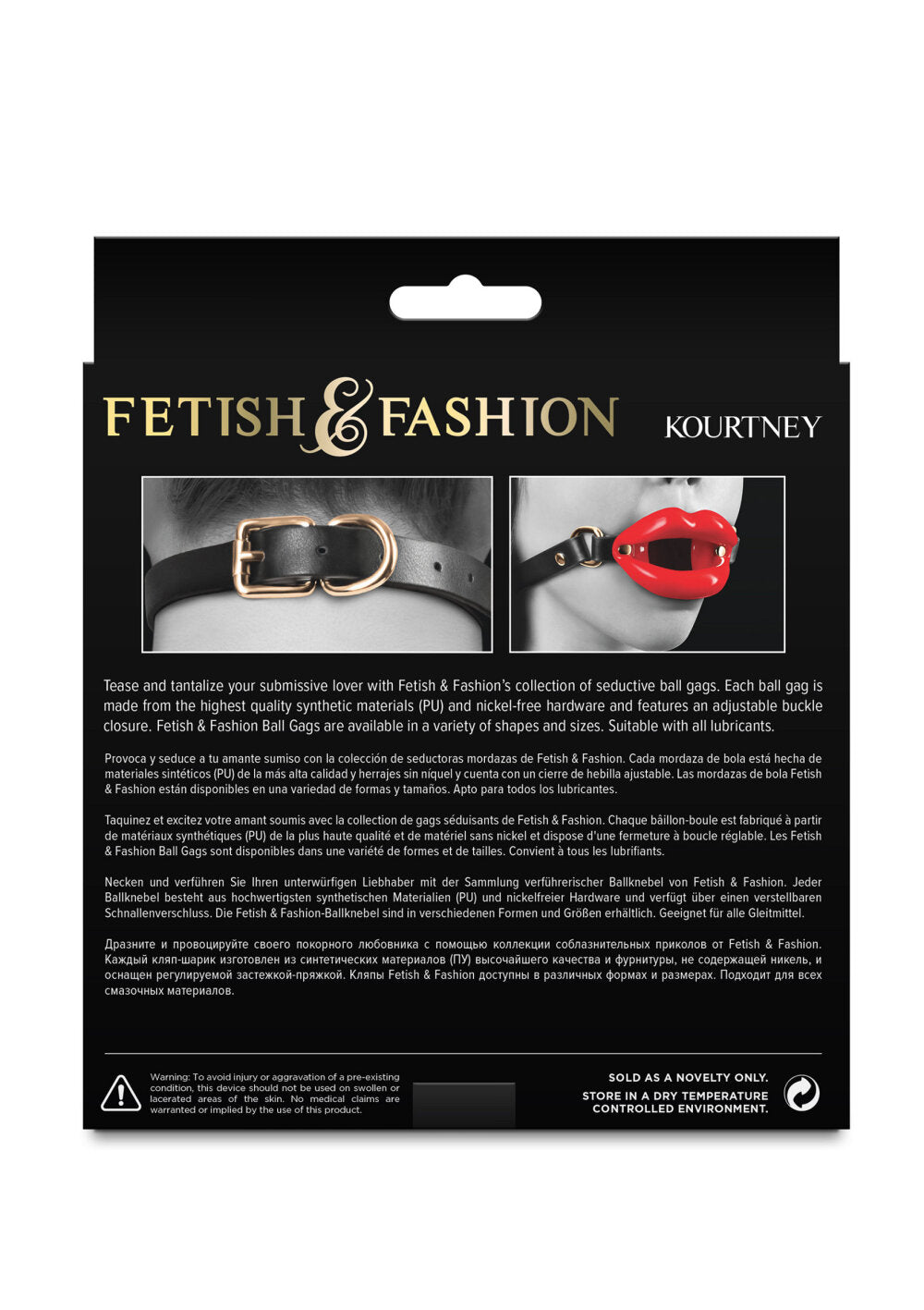 NS Novelties Fetish & Fashion Kourtney Gag