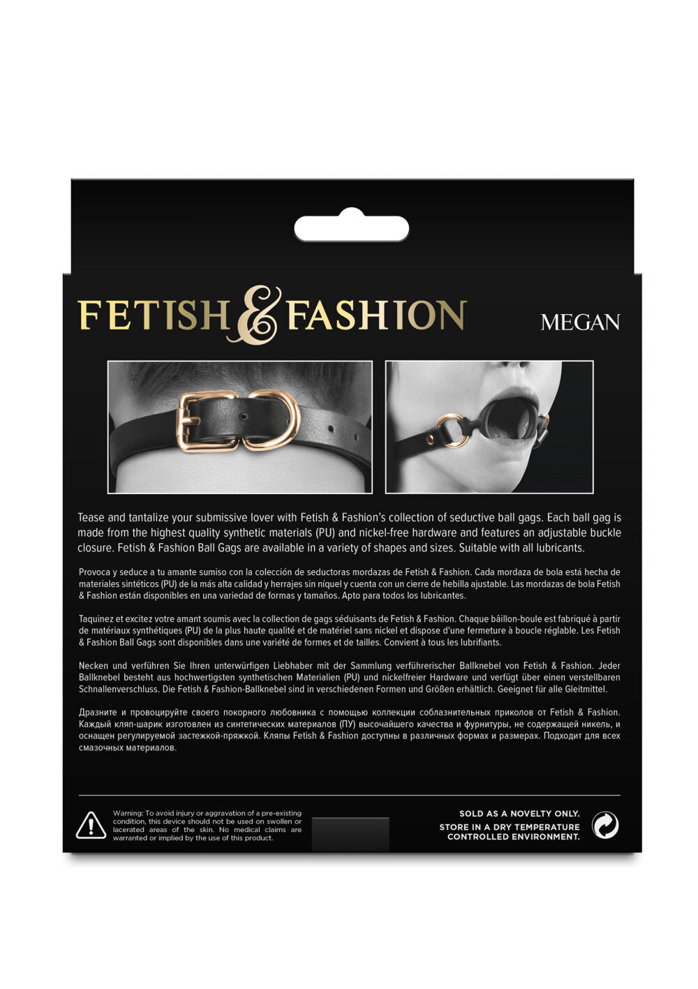 NS Novelties Fetish & Fashion Megan Gag