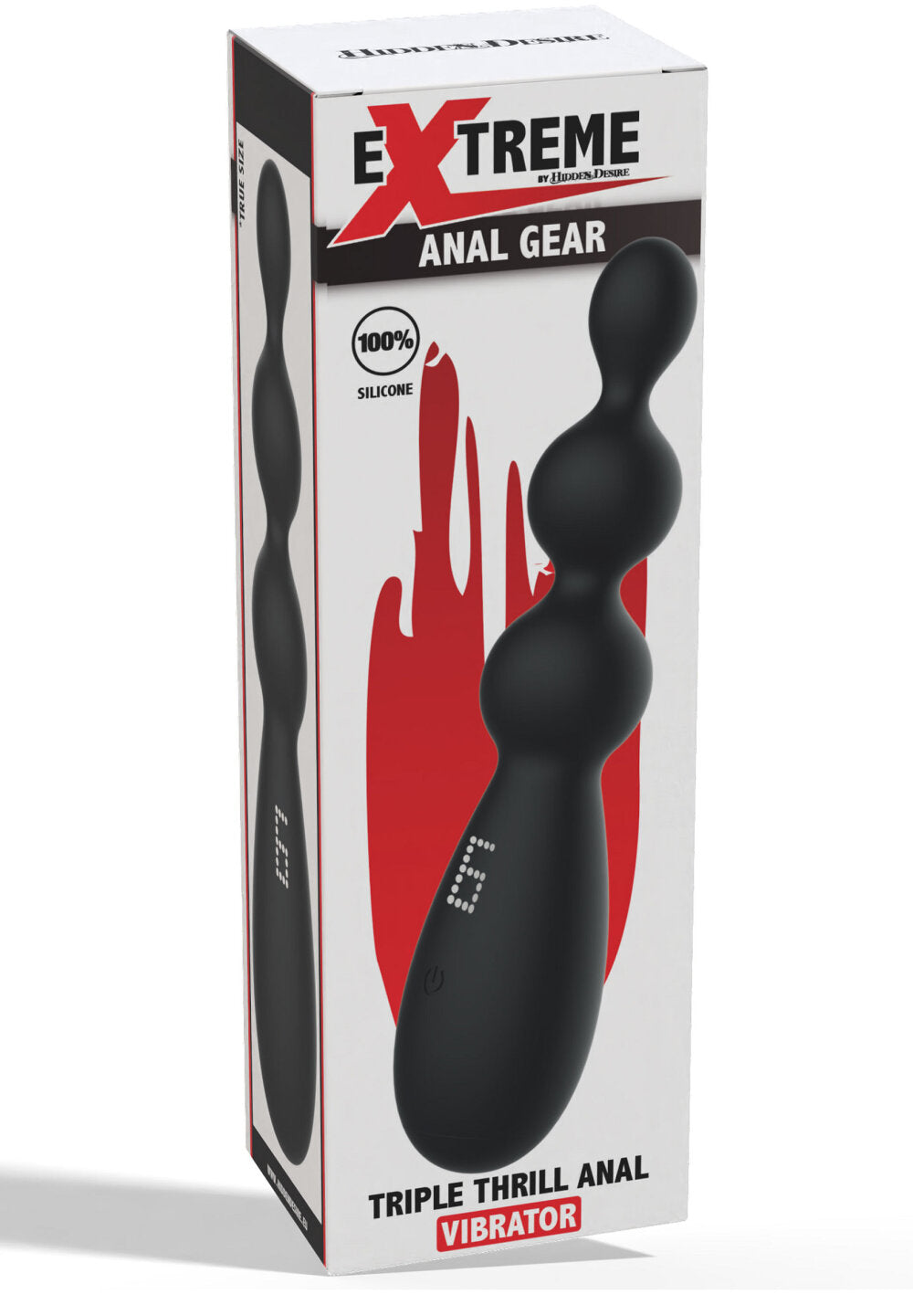 Hidden Desire Extreme Triple Thrill Anal Vibrator