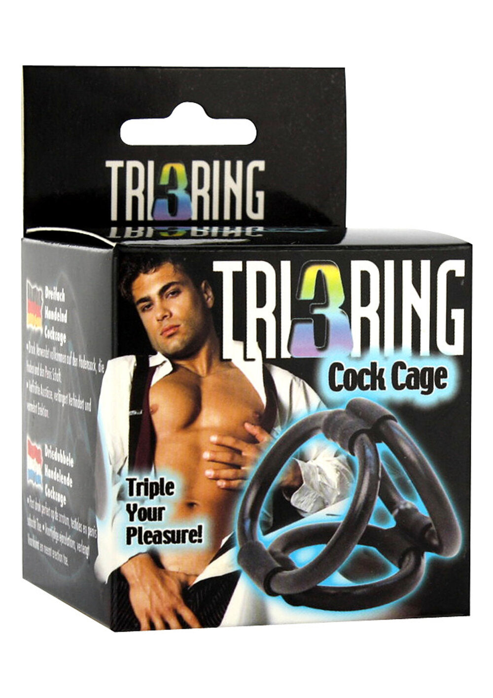 Seven Creations Tri Ring Cock Cage