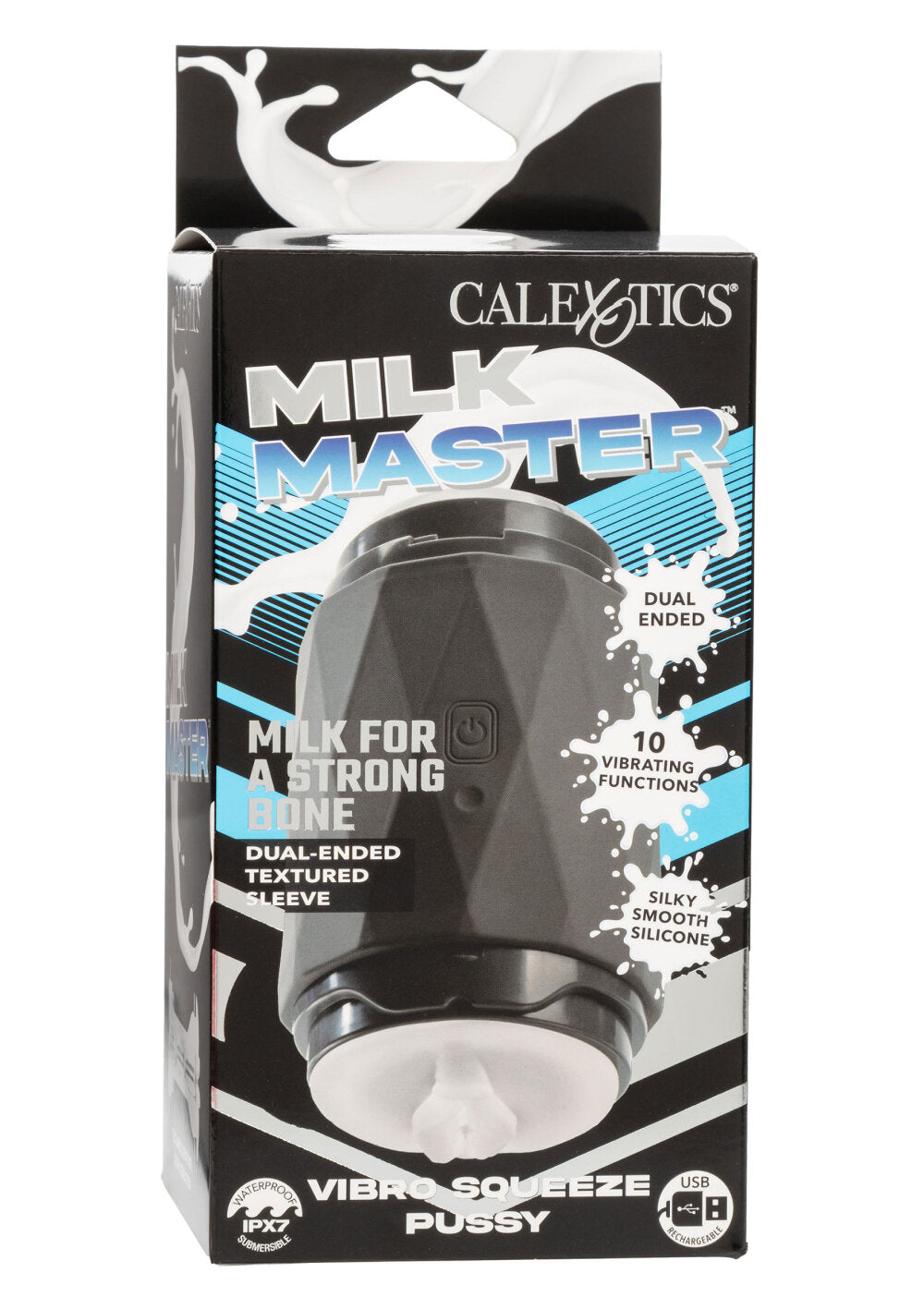 CalExotics Milk Master Vibro Squeeze Pussy