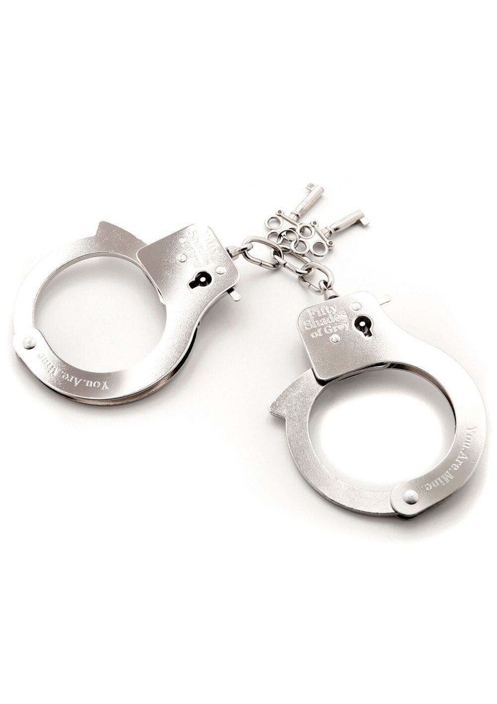 Fifty Shades of Grey You Are Mine Metal Handcuffs