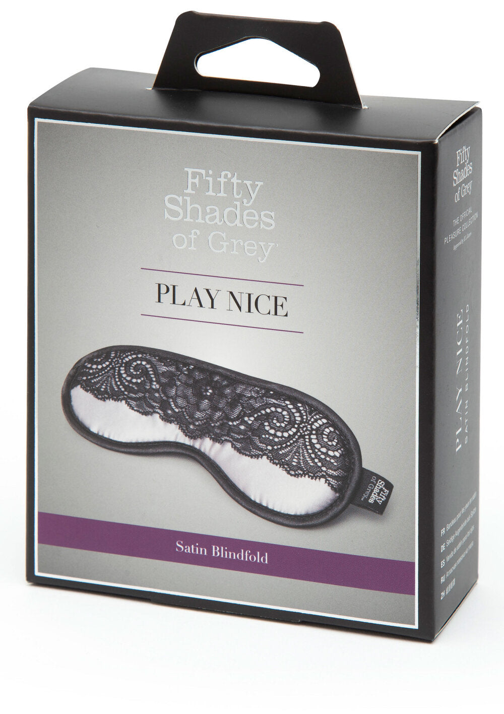 Fifty Shades of Grey Play Nice Satin & Lace Blindfold