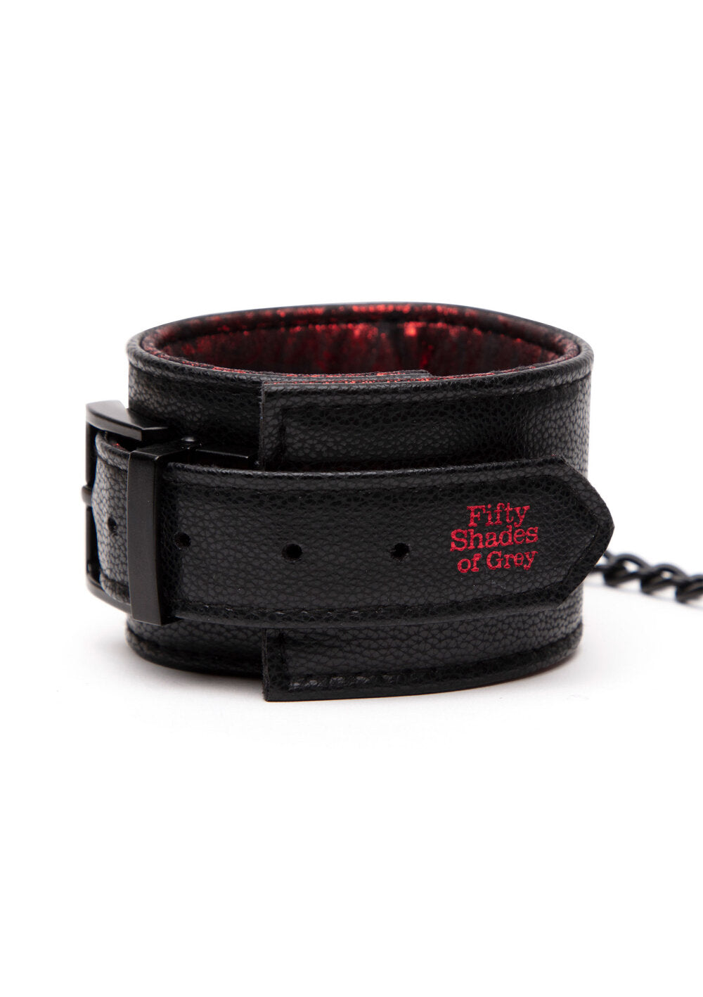 Fifty Shades Of Grey Reverse PU Leather Wrist Cuffs