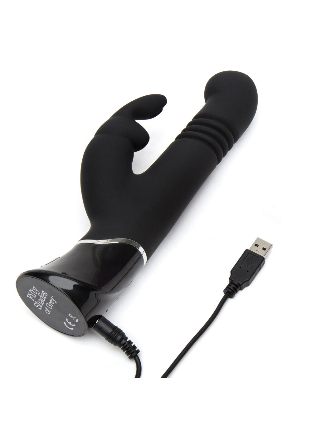 Fifty Shades of Grey Greedy Girl Rechargeable Thrusting G-Spot Rabbit Vibrator