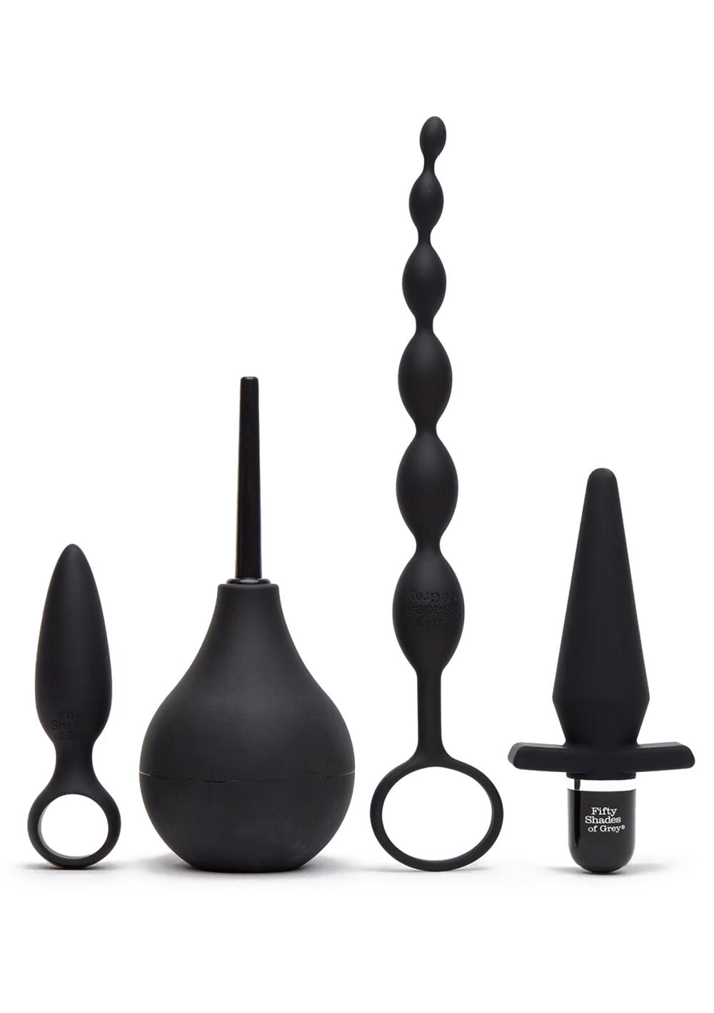 Fifty Shades of Grey Pleasure Overload Starter Anal Kit (4 piece kit)