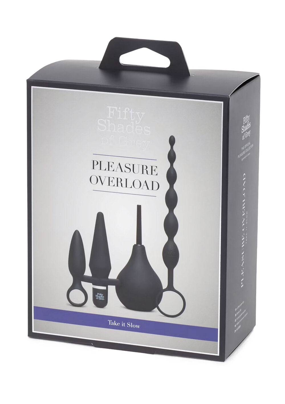 Fifty Shades of Grey Pleasure Overload Starter Anal Kit (4 piece kit)