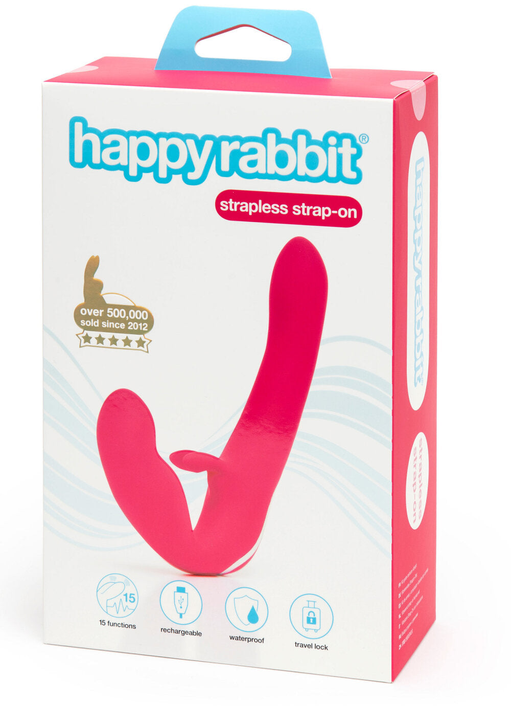 Happy Rabbit Vibrating Strapless Strap-On