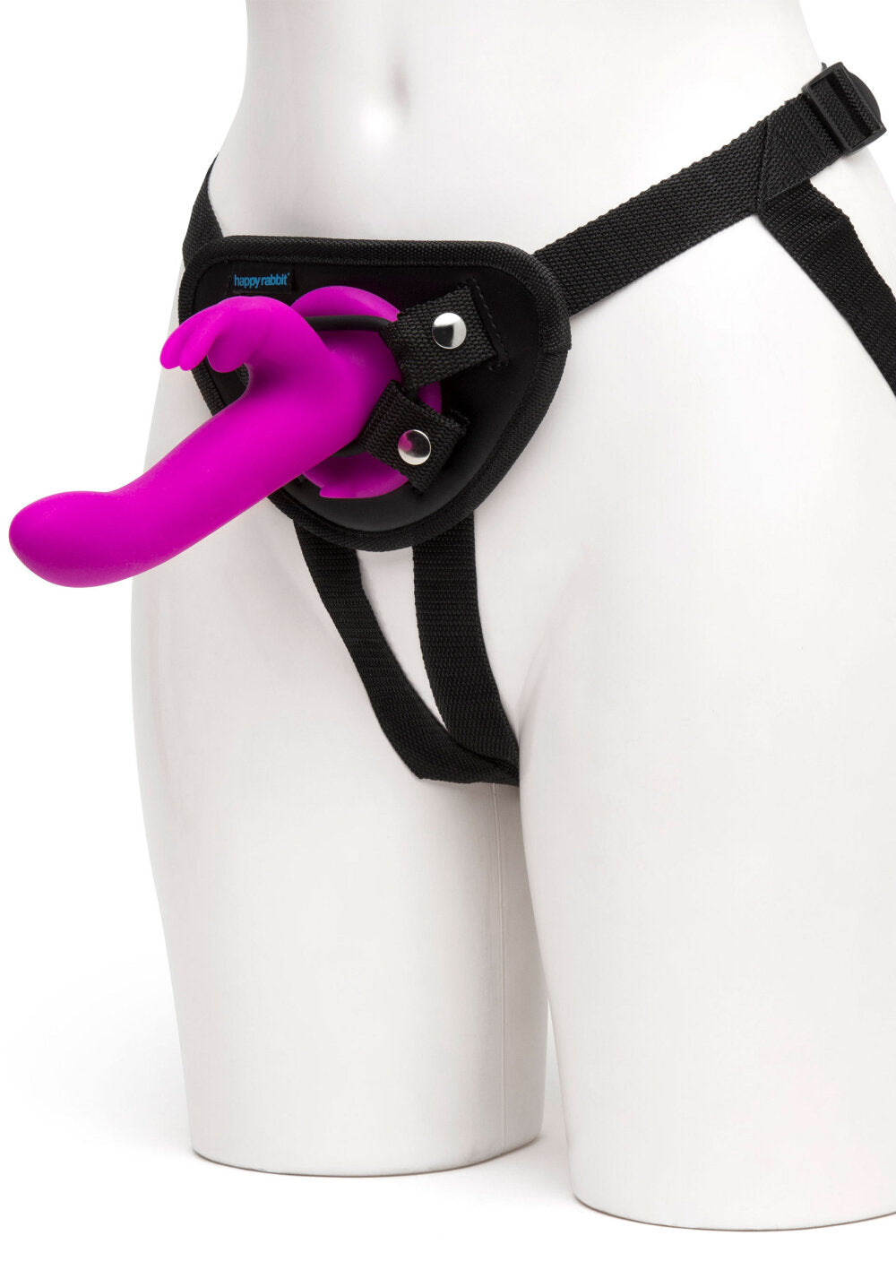 Happy Rabbit Vibrating Strap-On Harness Set