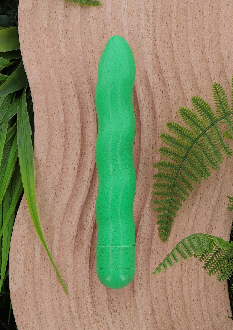 Fuck Green Organic Wave Vibrator