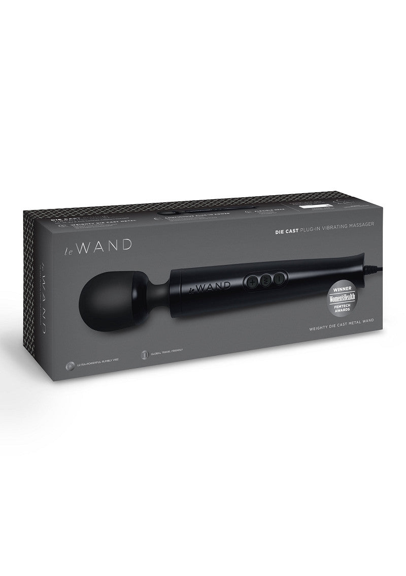 Le Wand Die Cast Plug-In Vibrating Massager