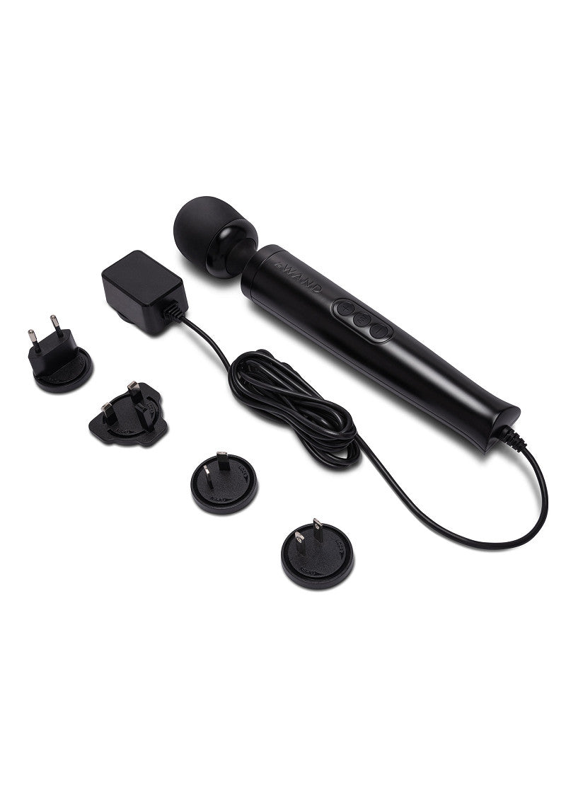 Le Wand Die Cast Plug-In Vibrating Massager