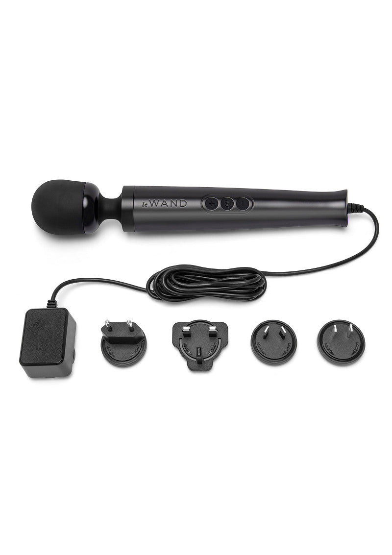 Le Wand Die Cast Plug-In Vibrating Massager