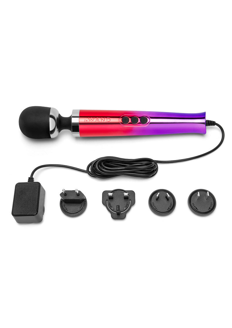 Le Wand Die Cast Plug-In Vibrating Massager