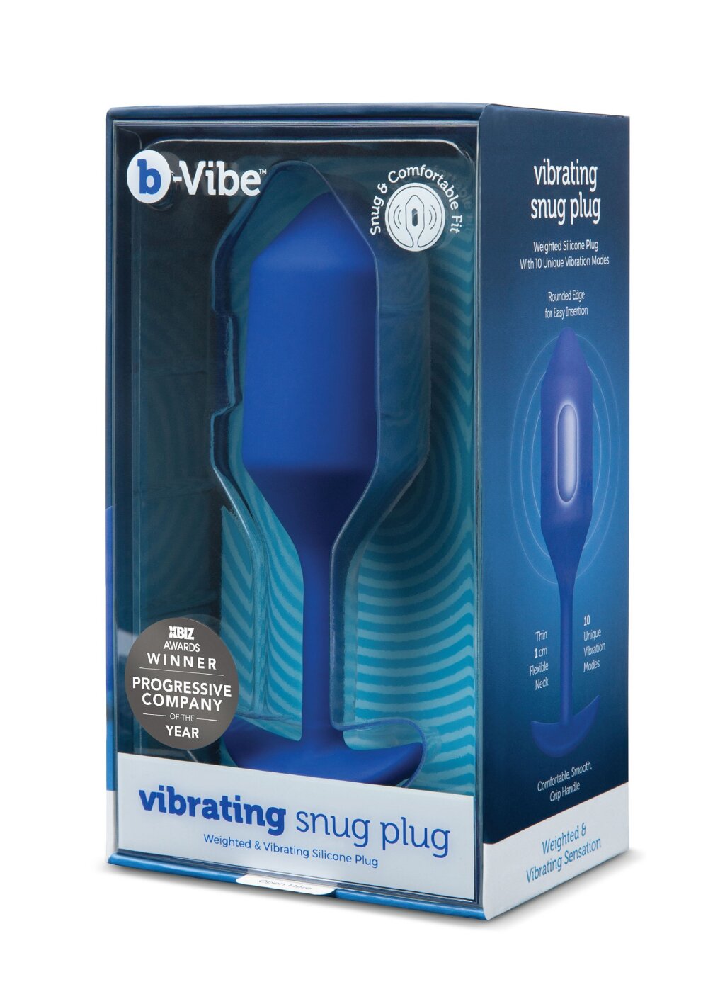 B-Vibe Vibrating Snug Plug 4